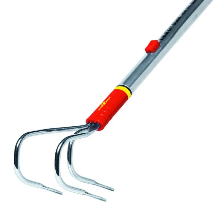 Griffe 3 dents coloris métal 9 cm