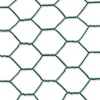Grillage Galvanex maille hexagonale 1,9 cm Métal galvanisé Vert L5 m x H100 cm