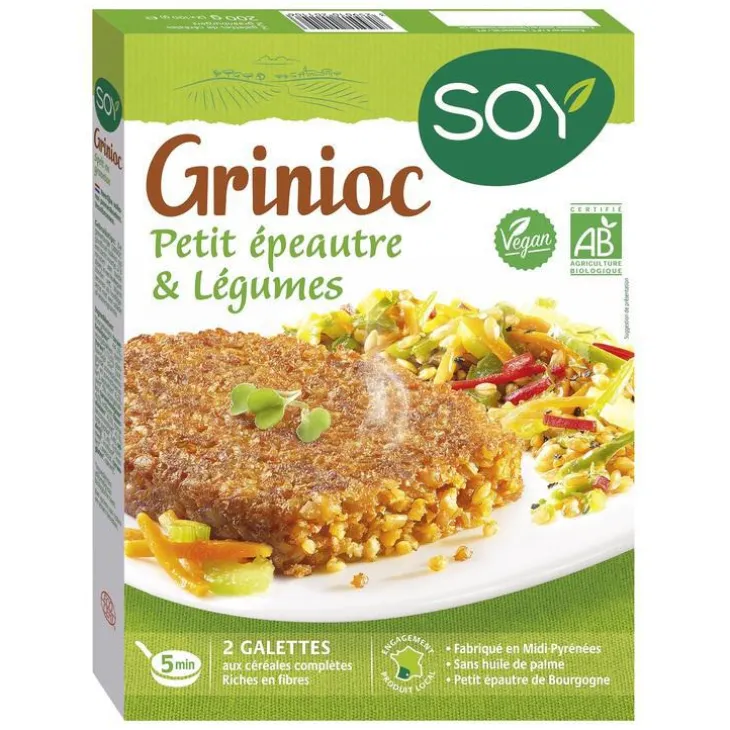 Grinioc de petit épeautre et légumes bio 200 g