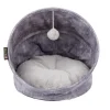 Grotte pour chat gris Kensington Scruffs – Taille 44 x 44 x 48 cm