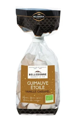 Guimauves étoiles vanille caramel bio Belledonne - 40 g