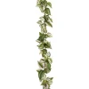 Guirlande artificielle verte de Tradescantia - 180 x 12 x 5 cm