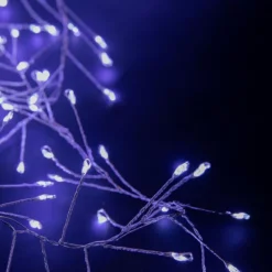 Guirlande lumineuse 800 LED à lumière bleue sur secteur - 9 m