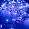 Guirlande lumineuse LED à lumière fixe bleu sur secteur - 18 m
