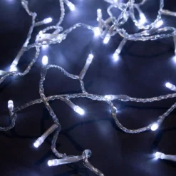 Guirlande lumineuse LED à lumière animée blanc chaud sur secteur Flicker 128 - 8 m