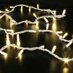 Guirlande lumineuse LED à lumière animée blanc chaud sur secteur - 18 m