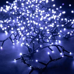 Guirlande lumineuse LED à lumière fixe blanc pur - 18 m