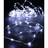 Guirlande lumineuse micro LED à lumière animée blanc chaud sur secteur - 10 m