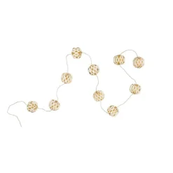 Guirlande Papier 10 boules 2,5 m