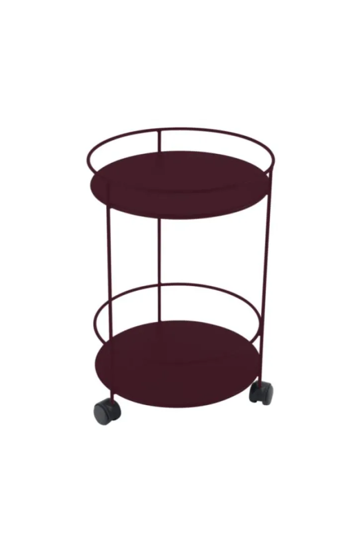 Guéridon Guinguette coloris noir en acier Fermob - Ø 40 x 61 cm