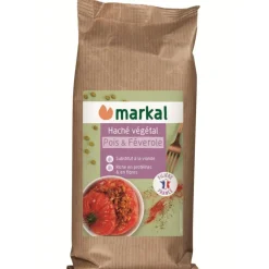 Haché végétal pois et feverole bio Markal - 175 g