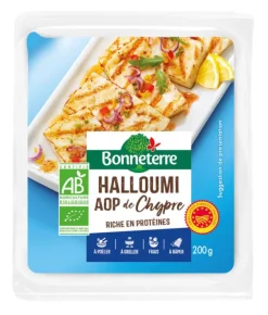 Halloumi bio AOP de Chypre Bonneterre – 220 g