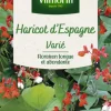 Haricot d'Espagne Varié Vilmorin - graines à semer