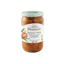 Haricots verts mijotés bio Prosain - 650 g