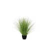 Herbe verte plante artificielle en pot H 50 x Ø 11,5 cm