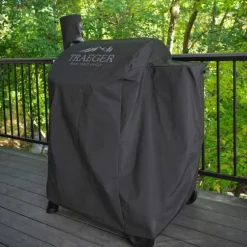 Housse pour barbecue noire adaptée au Traeger Pro 575 ou Pro 22- 104 x 69 x 135 cm