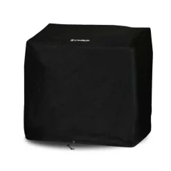 Housse pour plancha et barbecue 60 cm sur chariot coloris noir Le Marquier - 120 x 60 x 120 cm