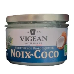 Huile de noix de coco bio Vigean - 20 cl