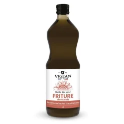 Huile de tournesol bio désodorisée en bouteille de 1 L