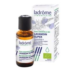 Huile essentielle bio de Lavandin super Ladrôme - 30 ml