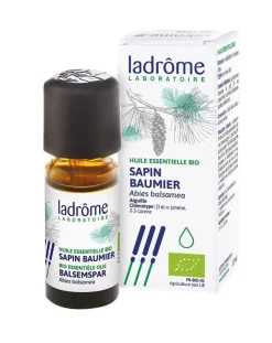 Huile essentielle sapin baumier. Le flacon de 10 ml
