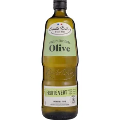 Huile olive vierge extra bio Fruité Vert EMILE NOEL