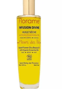 Huile sèche Infusion divine pour le corps Florame Fleurs des îles - 100 ml