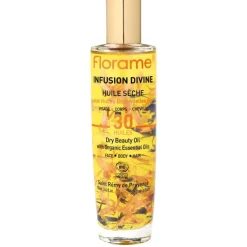 Huile Sèche Infusion Divine flacon pompe spray 100 ml