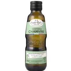 Huile vierge de chanvre Bio - 25 cl