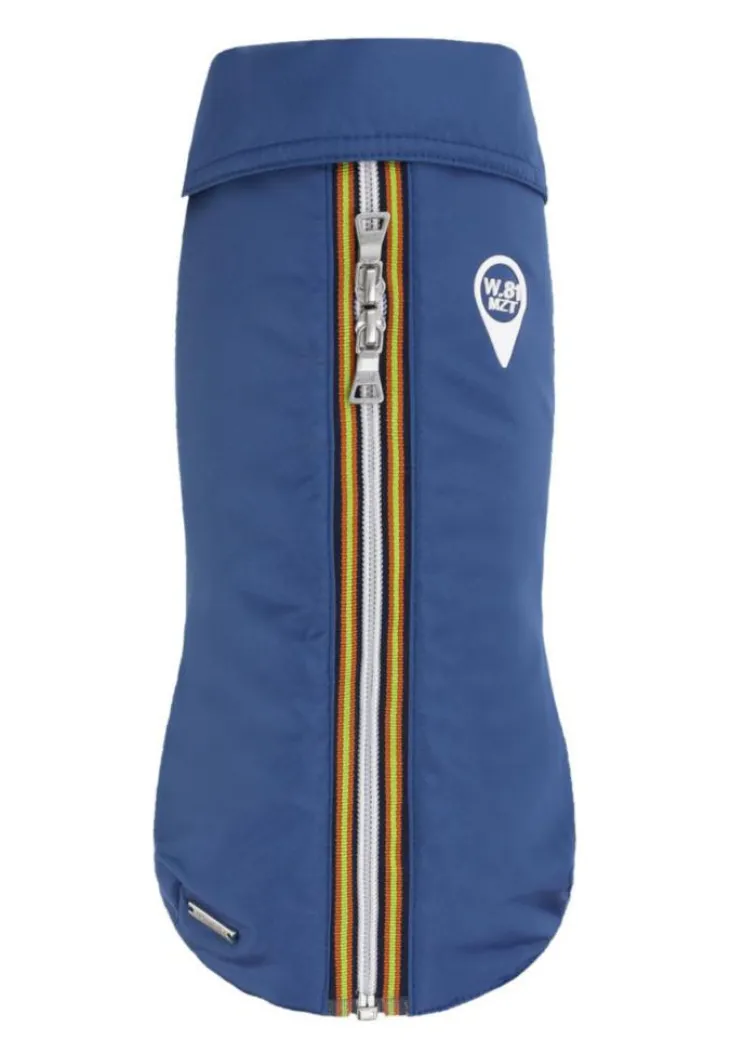 Imper pour chien coloris marine Wouapy GPS - Taille 38