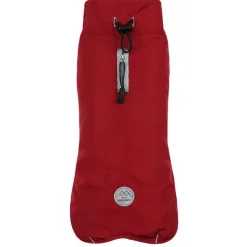 Imperméable pour chien rouge polyester Basic Wouapy – Taille M