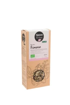 Infusion bio mélange bien-être féminin Nature & Vous – 50 g