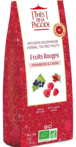 Infusion fruits rouges vrac Thé de la Pagode - 70 g