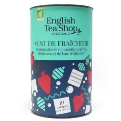 Infusion glacée bio Vent de fraîcheur English Tea Shop - 10 sachets