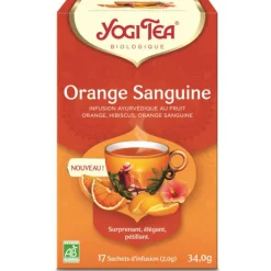 Infusion orange sanguine Yogi Tea - 17 sachets