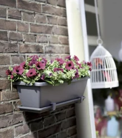 Jardinière 90 cm Barcelona Elho anthracite