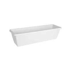 Jardinière Barcelona XL L25 x h20,2 x p59,2 cm blanc