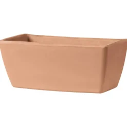 Jardinière bord lisse, couleur claire L42x P17,6x H15,6