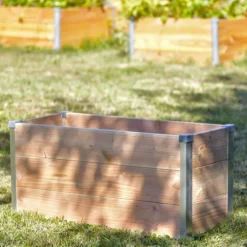 Jardinière en bois Mon Petit Potager gamme Design - 75 x 35 x 36 cm