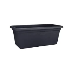 Jardinière Green basics jardin XXL Living noir – 28 litres