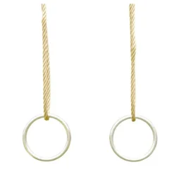 Jeu d’anneaux en métal pour portique Ø 13 cm