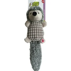 Jouet chien herissoft gris spot 40cm