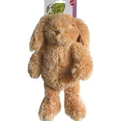 Jouet chien lapins calins beige spot 32cm