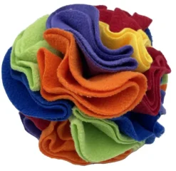 Jouet de fouille pour chat coloris multicolore balle Wouapy - Ø 14 cm