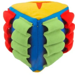 Jouet de fouille pour chien coloris multicolore triangle Wouapy - 15 cm