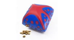 Jouet distributeur de friandises bleuouge Flamingo Kong - Taille M/L