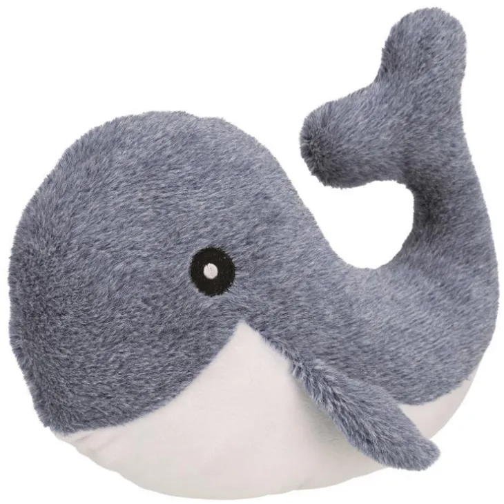 Jouet peluche en polyester recyclé Trixie Be Nordic baleine Brunold - 25 cm