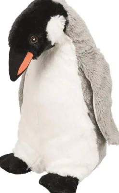 Jouet peluche en polyester recyclé Trixie Be Eco Pingouin Erin - 28 cm