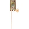 Jouet pour chat Canne à pêche avec oiseaux Flamingo Natura Delight - 45 cm