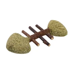 Jouet pour chat matatabi arrêtes de poisson 8,5x4x1 cm